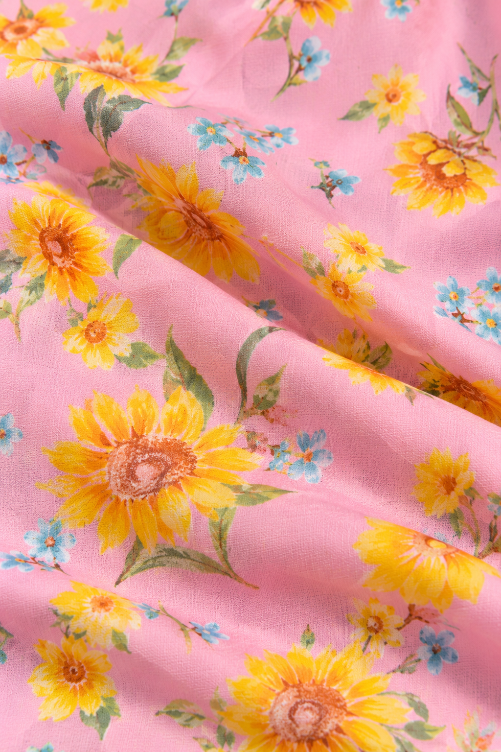 Pink Floral Printed Peplum Top with Palazzo Co-ord Set - View 7