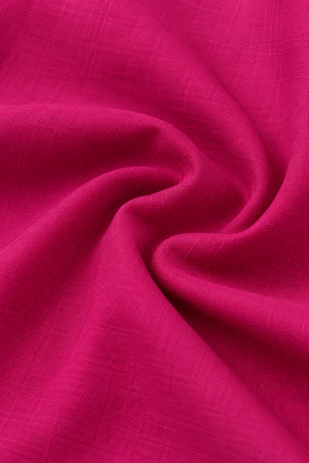 Fuchsia Pink Floral Embroidered A-Line Kurta with Trousers - View 7
